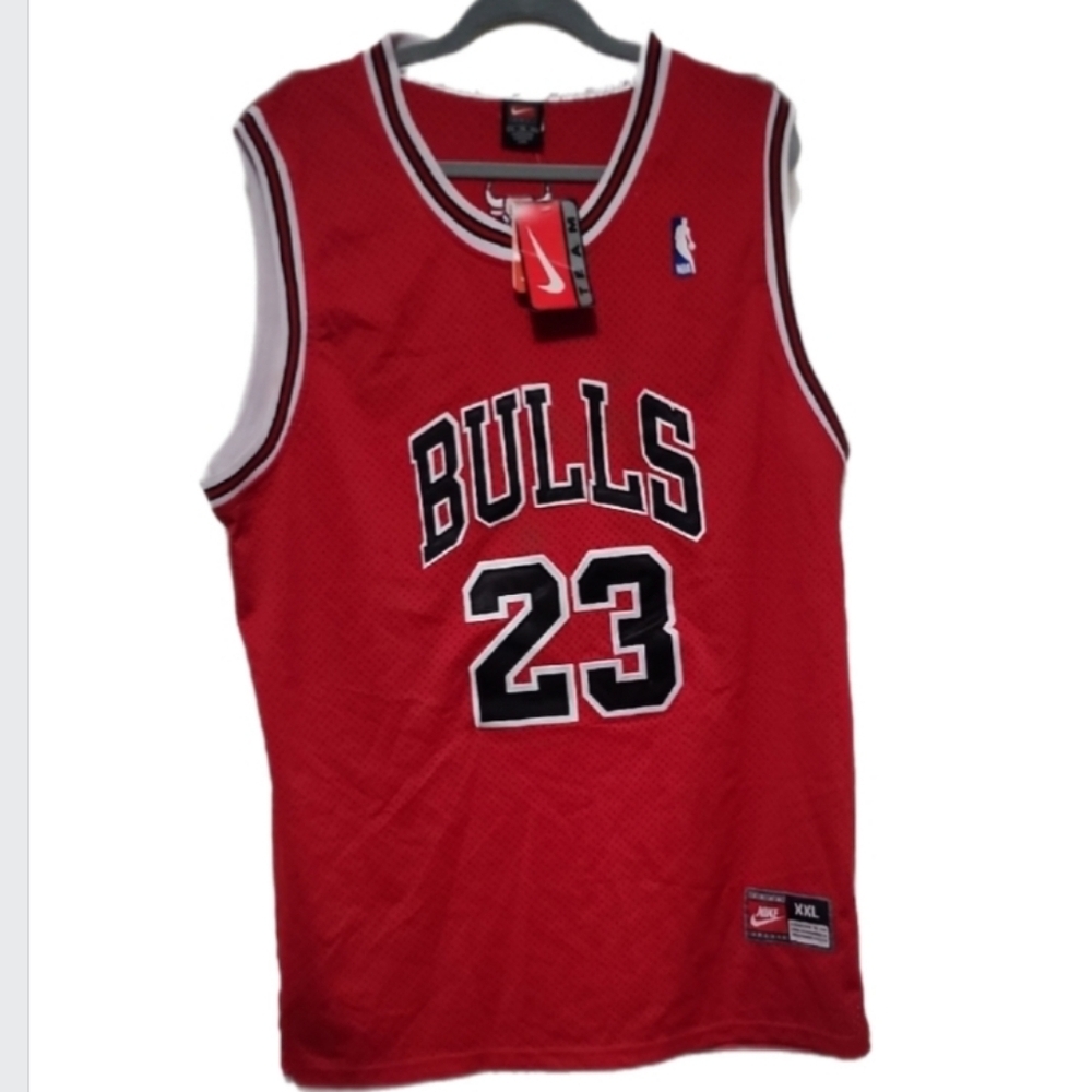 Nike 2009 Chicago Bulls Michael Jordan #23 Red Jersey NWT XL